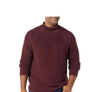NWT Amazon Essentials Men's Rib Knit Turtleneck Sweater